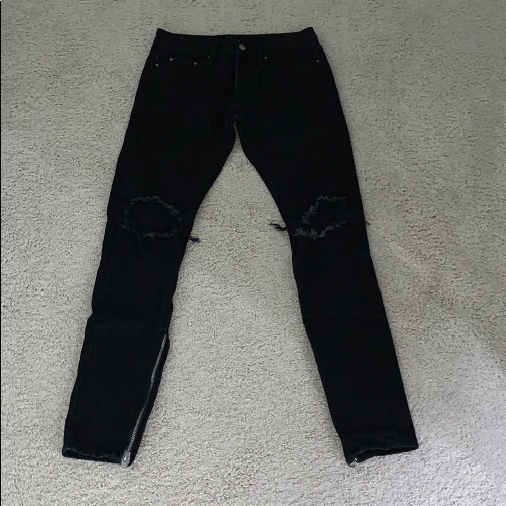 MENS BLACK JEANS